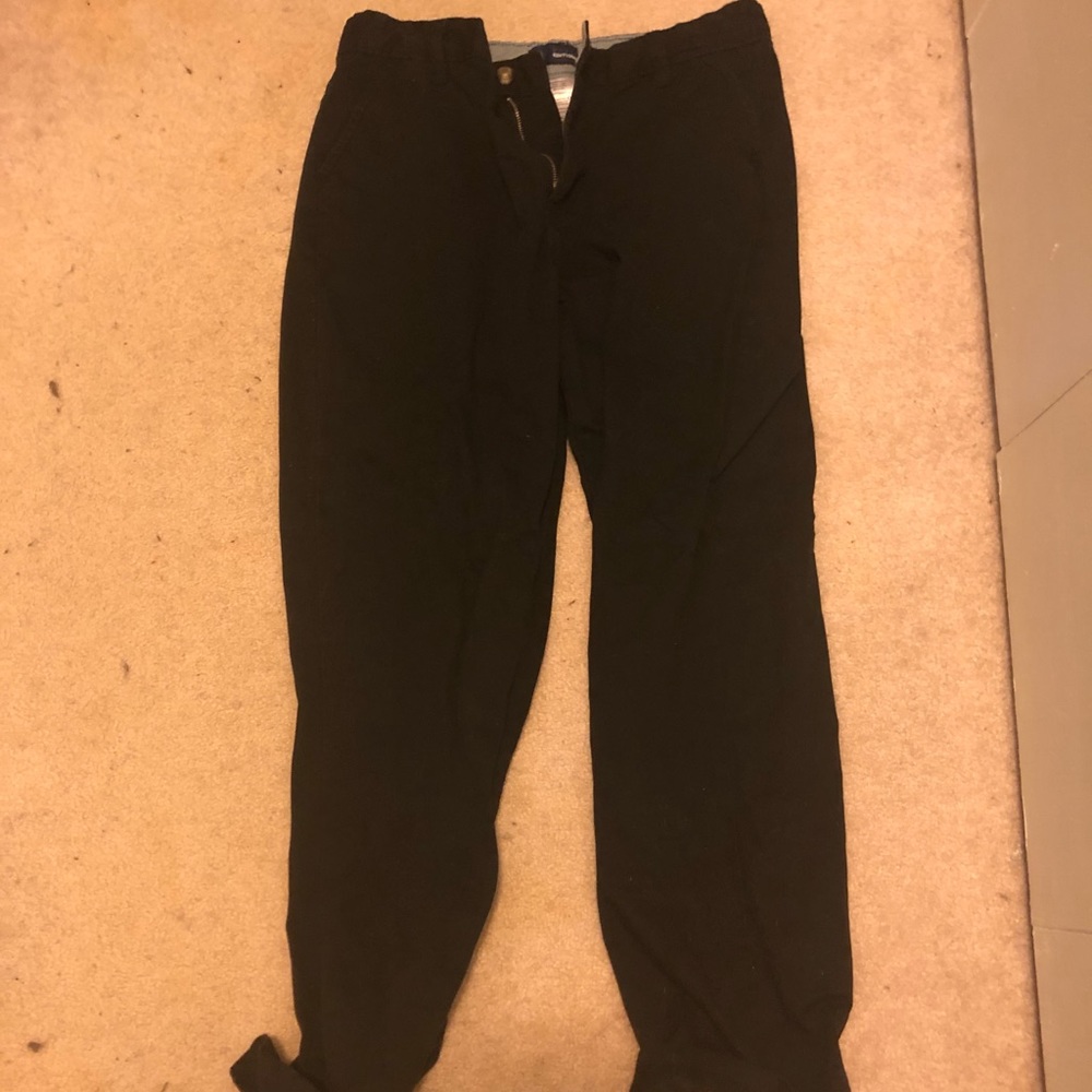 boys 16 husky dress pants black